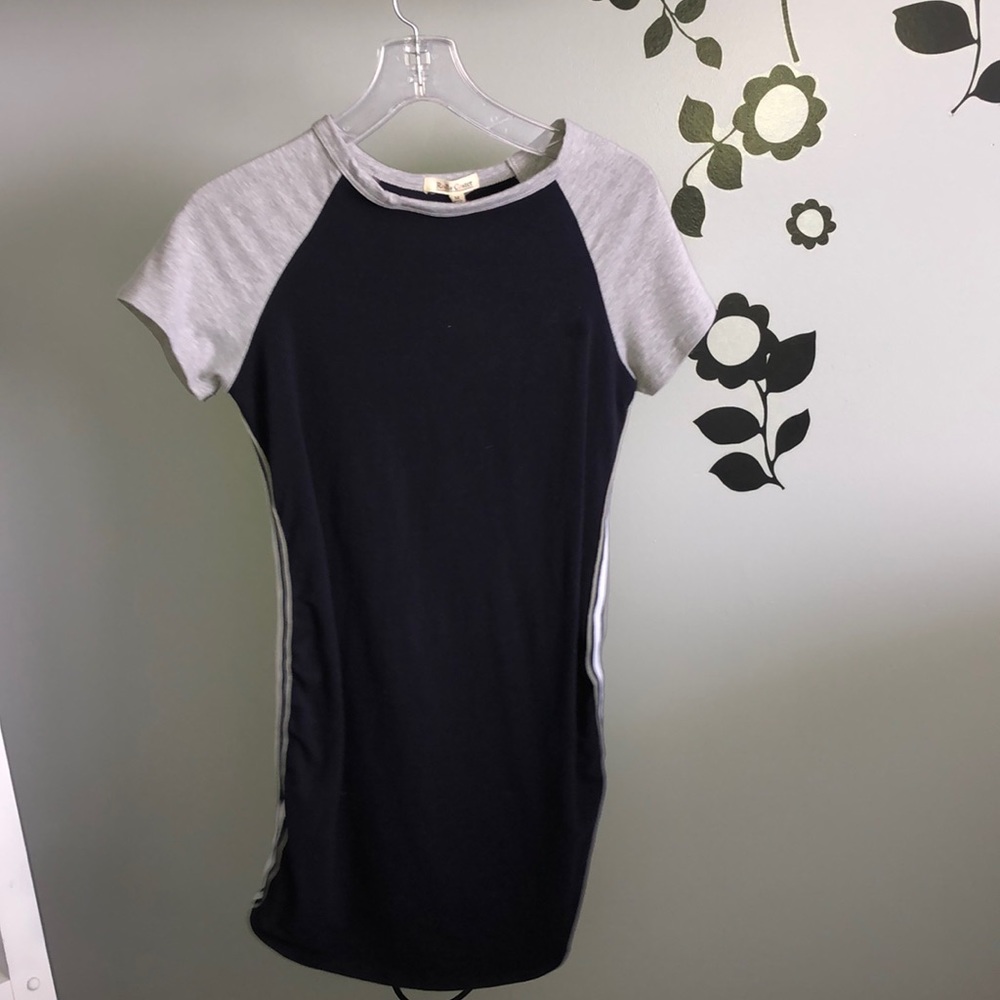 Athletic T shirt mini dress